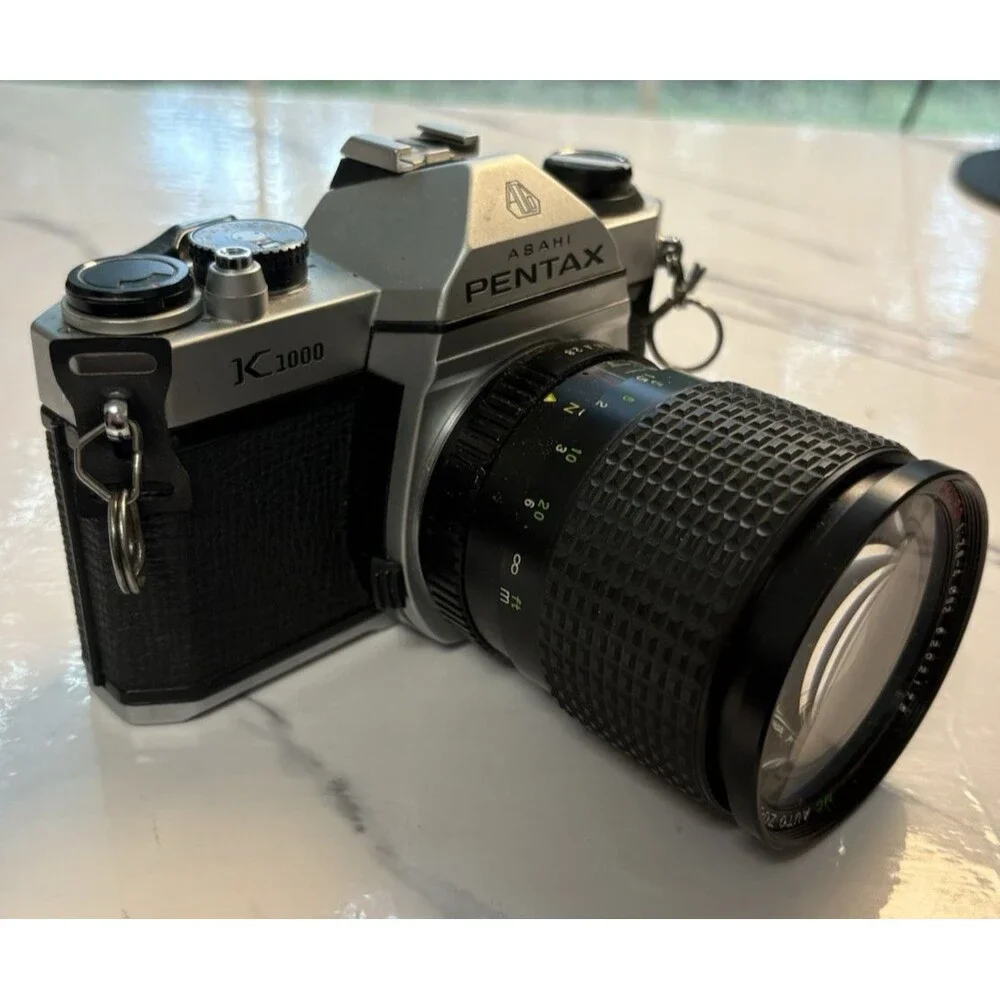 Pentax Asahi K1000 Asahi PENTAX with 80 mm and 50mm lens